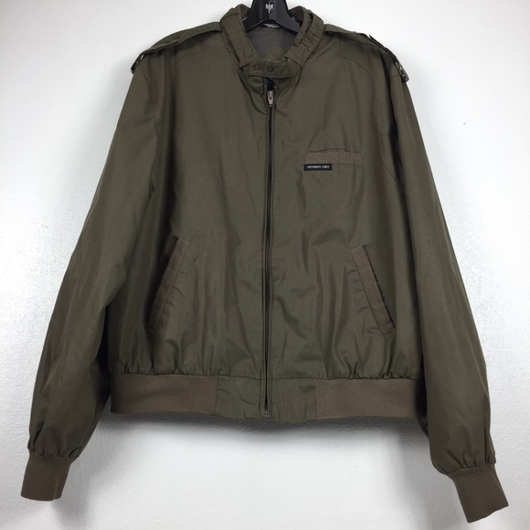 Members Only Other - Members Only Mens Lightweight Zip Up Jacket